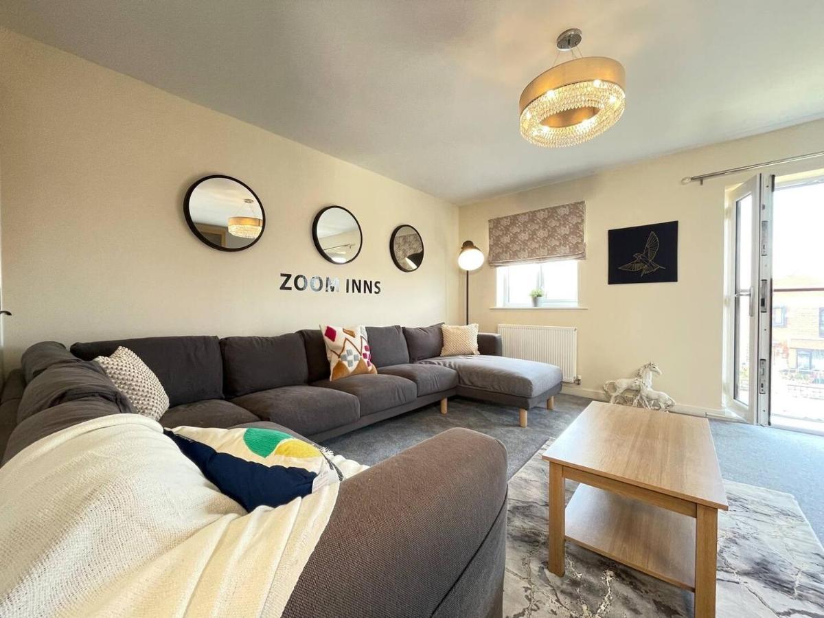 Chic Manchester Townhouse Near Old Trafford Exterior foto